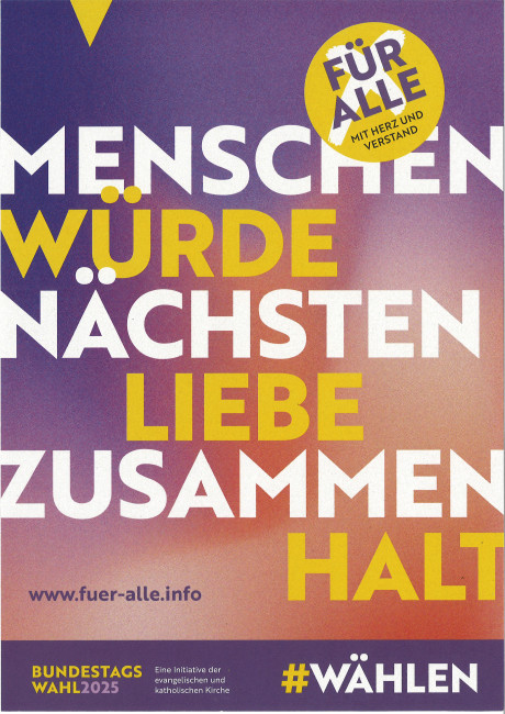 Plakat Menschen Würde Nächsten Liebe Zusammen Halt - Wählen