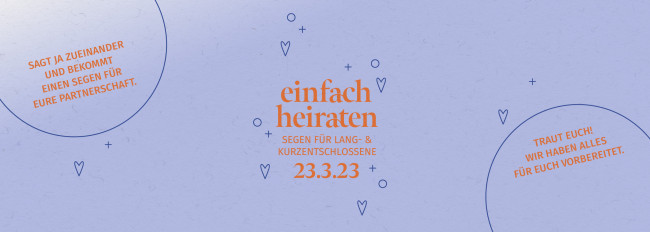 Einfach heiraten
